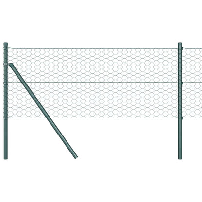 Hexagonzaun Grün 0,5 x 100 m Stahl