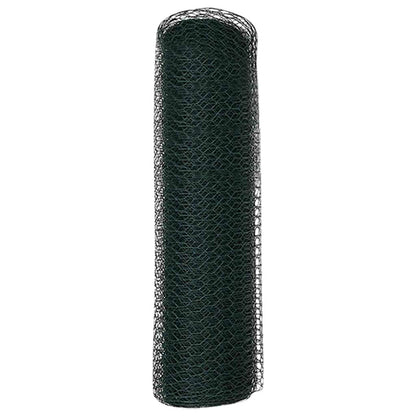 Hexagonzaun Grün 0,8 x 100 m Stahl