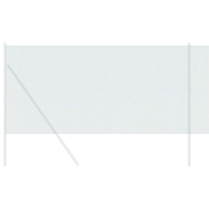 Sechseckgeflechtzaun Grün 1 x 100 m Stahl