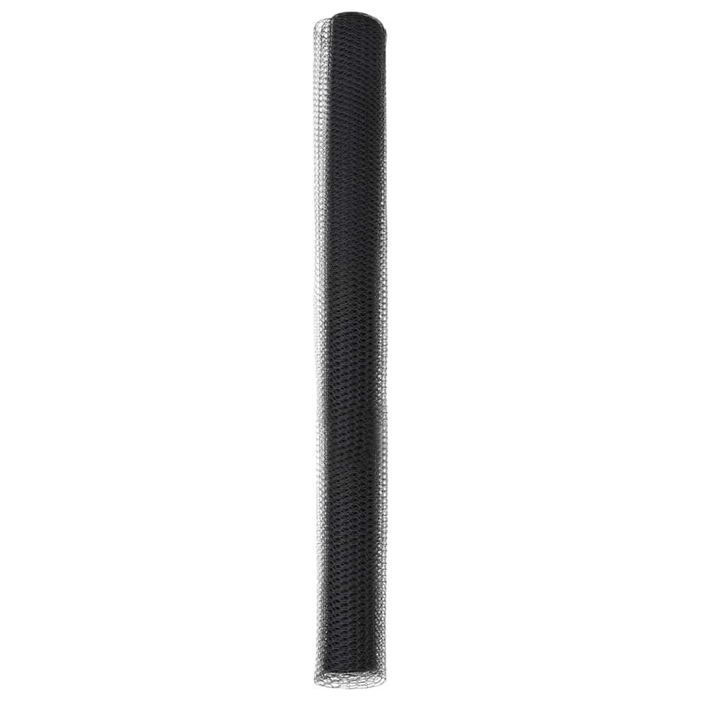 Sechseckgeflechtzaun Grau 1.6 x 50 m Stahl