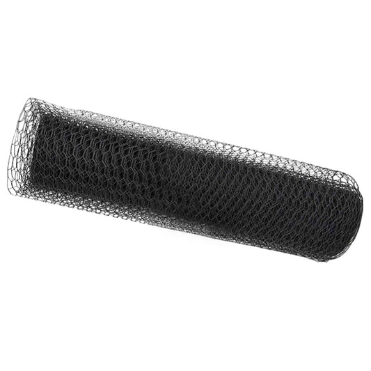 Hexagonzaun Grau 0,6 x 100 m Stahl