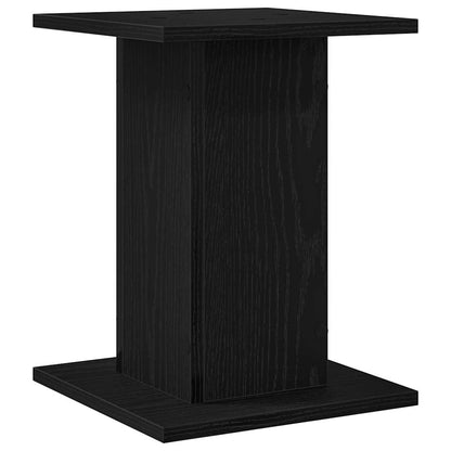 Pflanzenständer 2 pcs Schwarze Eiche 30 x 30 x 40 cm
