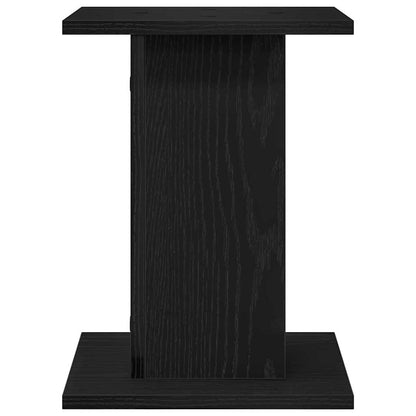 Pflanzenständer 2 pcs Schwarze Eiche 30 x 30 x 40 cm