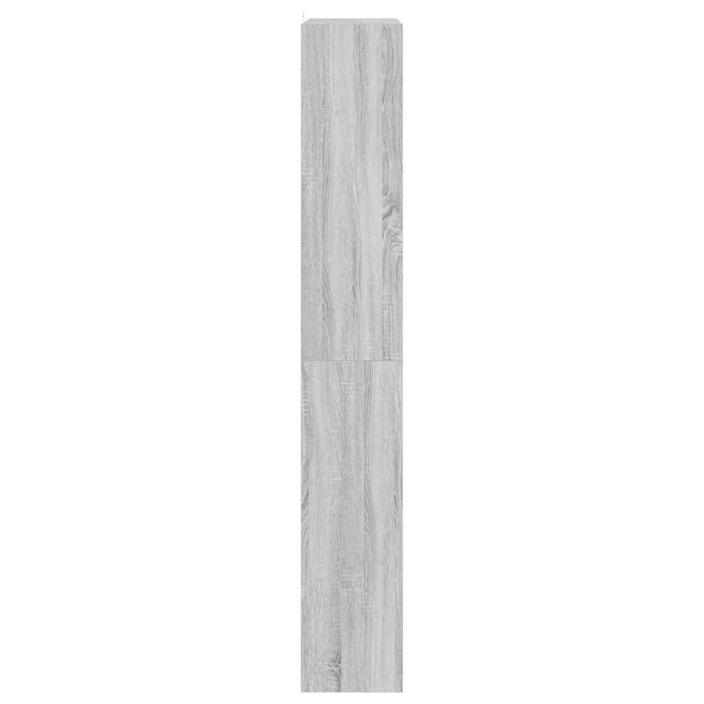 Bücherregal Grau Sonoma 100 x 30 x 198 cm Holzwerkstoff