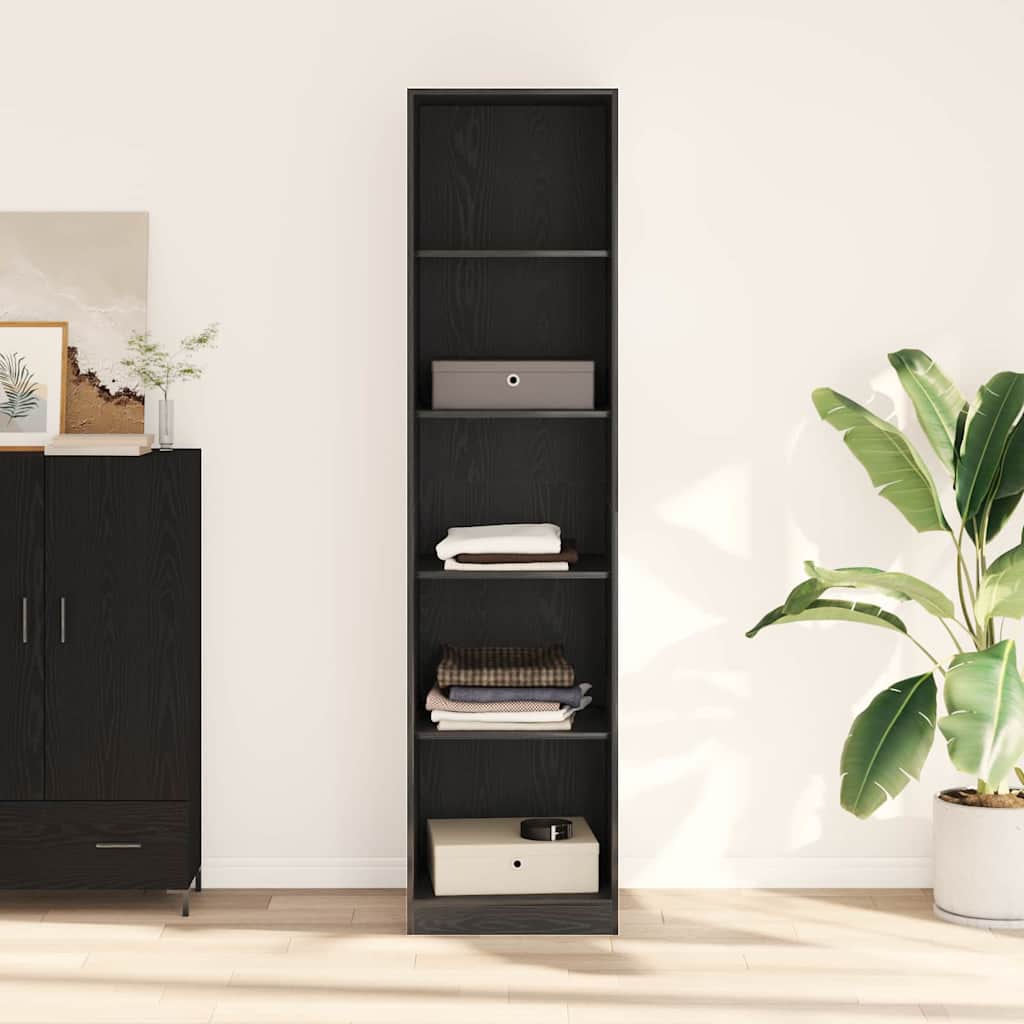 Kleiderschrank Schwarze Eiche 50 x 50 x 200 cm Holzwerkstoff