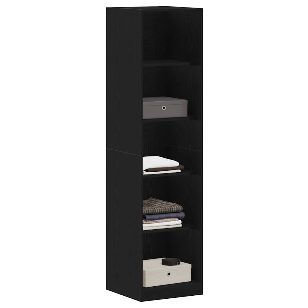 Kleiderschrank Schwarze Eiche 50 x 50 x 200 cm Holzwerkstoff