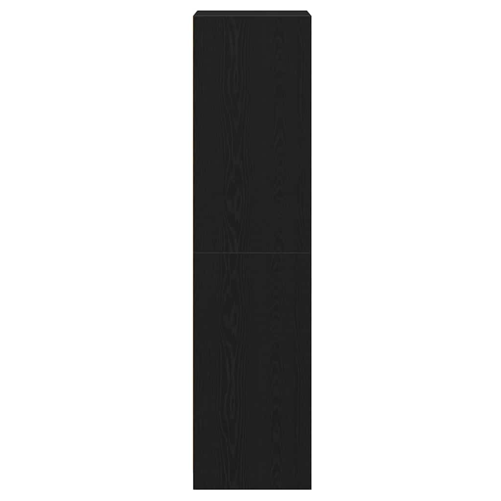 Kleiderschrank Schwarze Eiche 50 x 50 x 200 cm Holzwerkstoff
