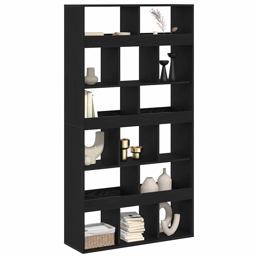 Bücherregal Schwarze Eiche 100 x 33 x 187,5 cm Holzwerkstoff