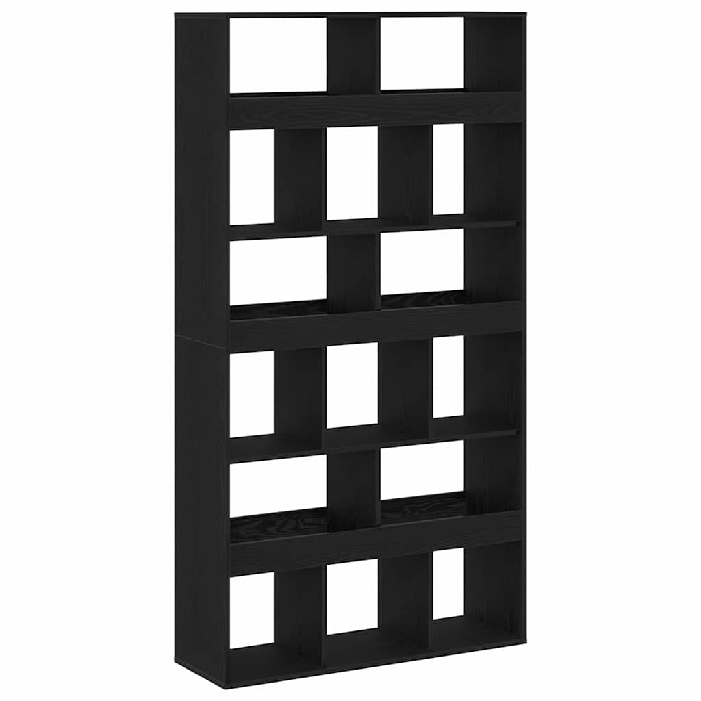 Regal 2 pcs Schwarze Eiche 100 x 33 x 187,5 cm Holzwerkstoff