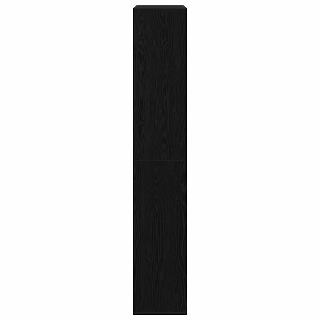 Regal 2 pcs Schwarze Eiche 100 x 33 x 187,5 cm Holzwerkstoff
