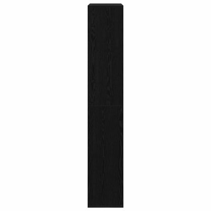 Regal 2 pcs Schwarze Eiche 100 x 33 x 187,5 cm Holzwerkstoff