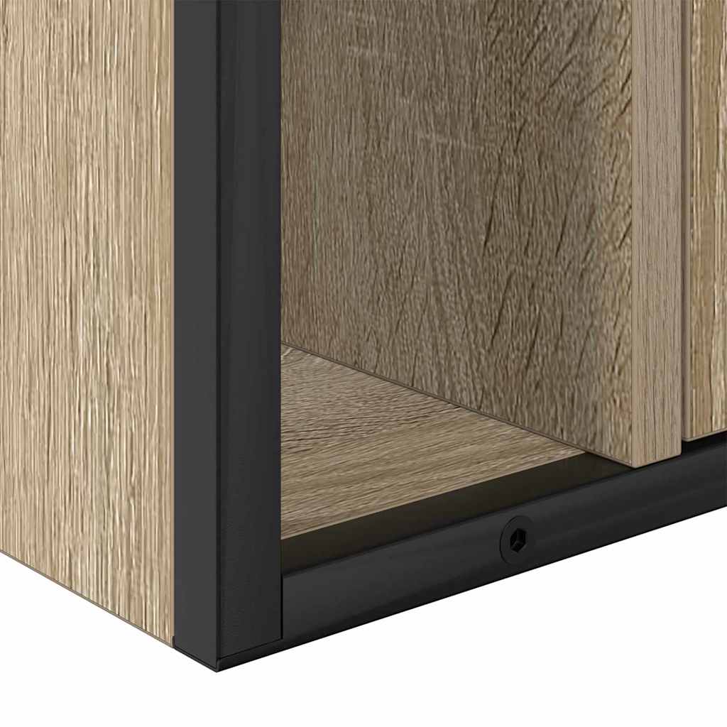 Badezimmermöbel Set 3 pcs Braun 60 x 30 x 60 cm Holzwerkstoff
