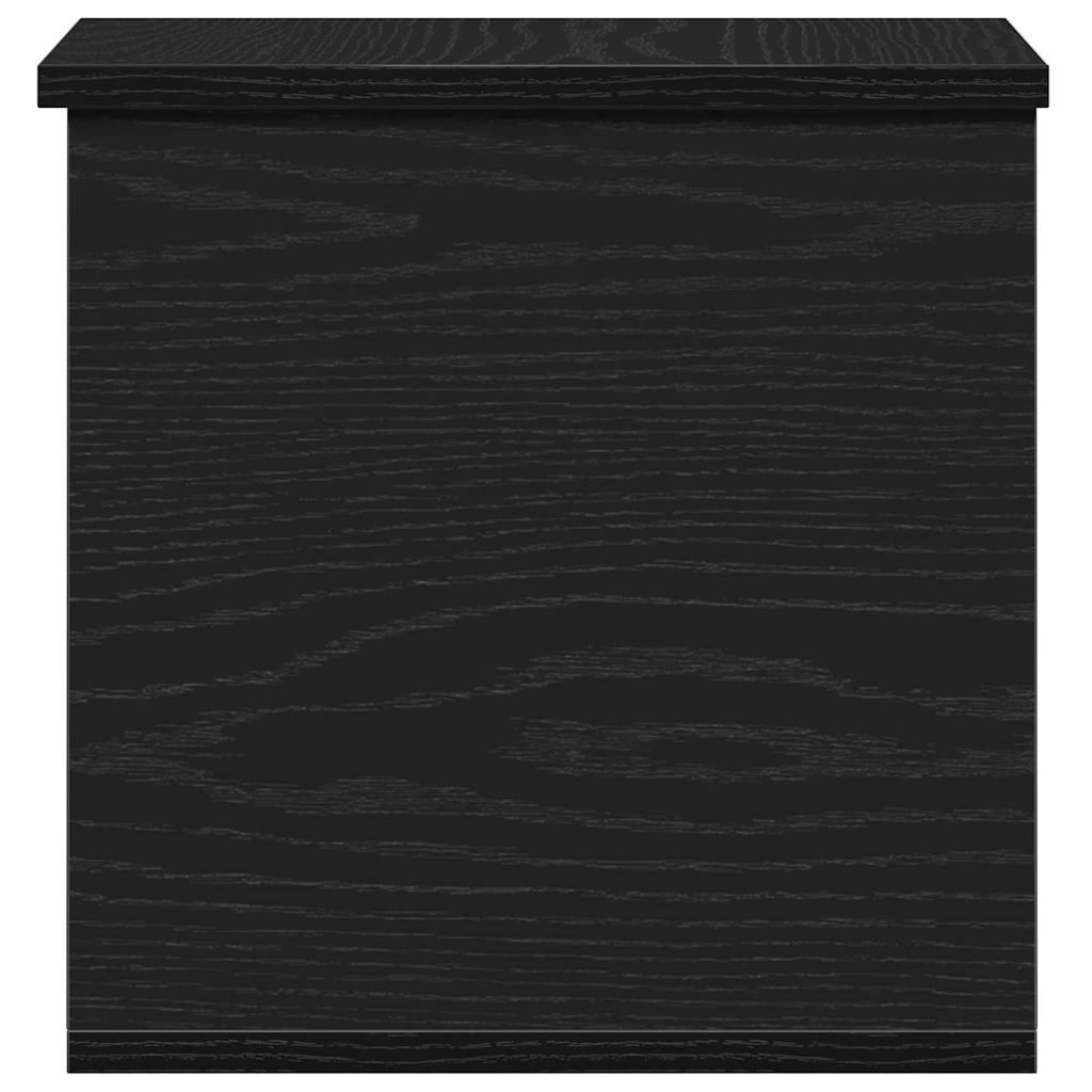 Aufbewahrungsbox Schwarz Eichen-Optik 30 x 35 x 35 cm