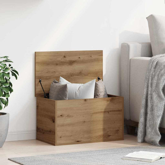 Aufbewahrungsbox Eiche handwerklich 60 x 35 x 35 cm