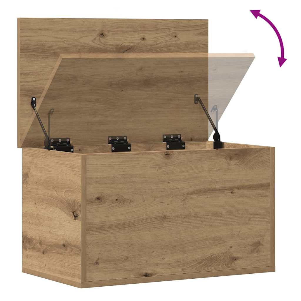 Aufbewahrungsbox Eiche handwerklich 60 x 35 x 35 cm