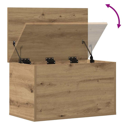 Aufbewahrungsbox Eiche handwerklich 60 x 35 x 35 cm