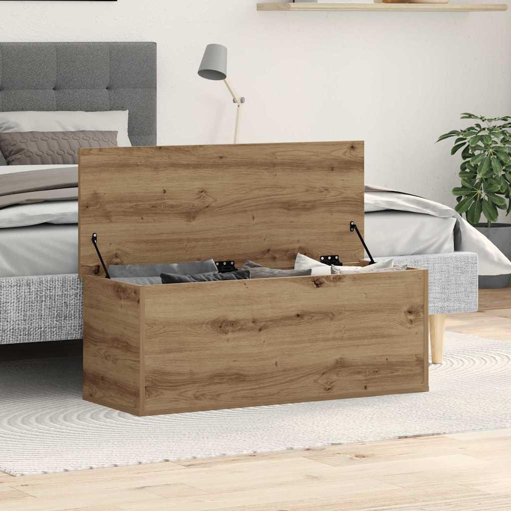 Aufbewahrungsbox Artisan-Eiche 90 x 35 x 35 cm Holzwerkstoff