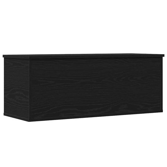 Aufbewahrungsbox Schwarze Eiche 90 x 35 x 35 cm Holzwerkstoff