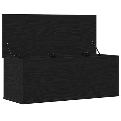 Aufbewahrungsbox Schwarze Eiche 90 x 35 x 35 cm Holzwerkstoff