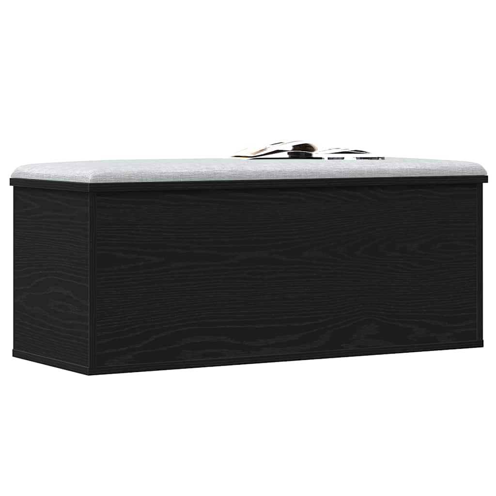 Aufbewahrungsbox Schwarze Eiche 90 x 35 x 35 cm Holzwerkstoff