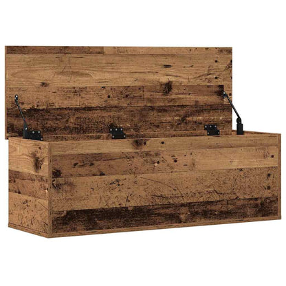 Aufbewahrungsbox Altholz 102 x 35 x 35 cm Holzwerkstoff