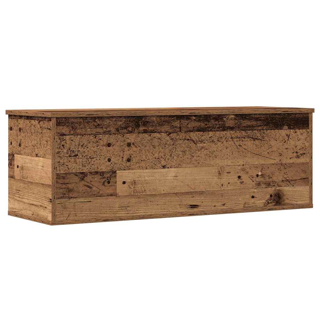 Aufbewahrungsbox Altholz 102 x 35 x 35 cm Holzwerkstoff