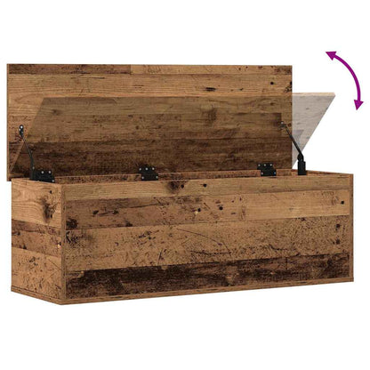 Aufbewahrungsbox Altholz 102 x 35 x 35 cm Holzwerkstoff