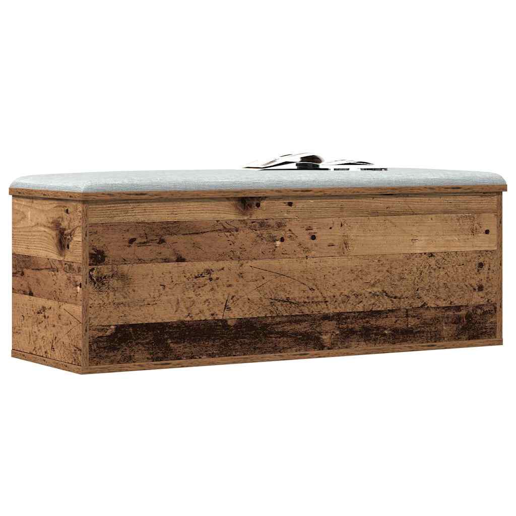 Aufbewahrungsbox Altholz 102 x 35 x 35 cm Holzwerkstoff