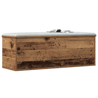 Aufbewahrungsbox Altholz 102 x 35 x 35 cm Holzwerkstoff
