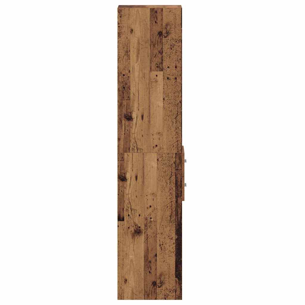 Hochboard Altholz 30 x 42.5 x 185 cm Holzwerkstoff