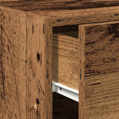 Sideboard Alte Holz 30x42,5x93 cm Hergestellter Holz