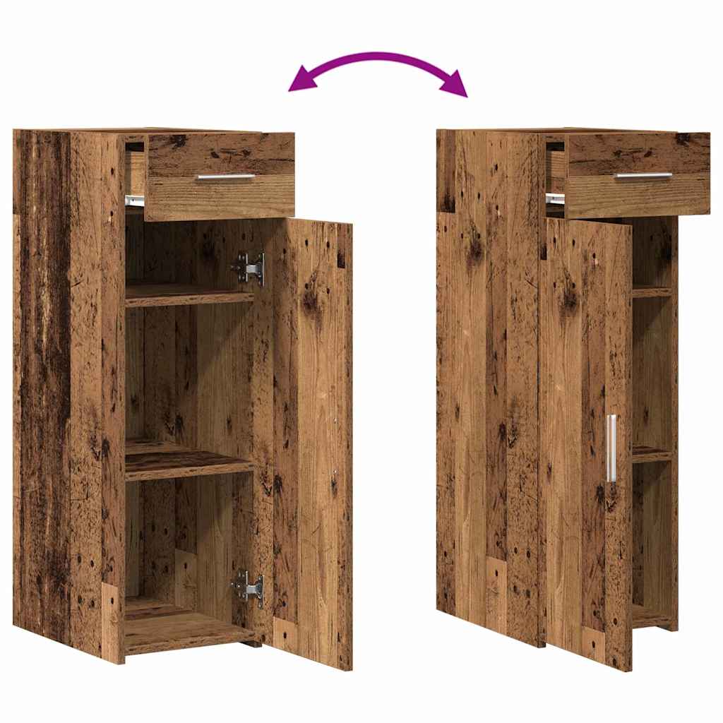 Sideboard Alte Holz 30x42,5x93 cm Hergestellter Holz