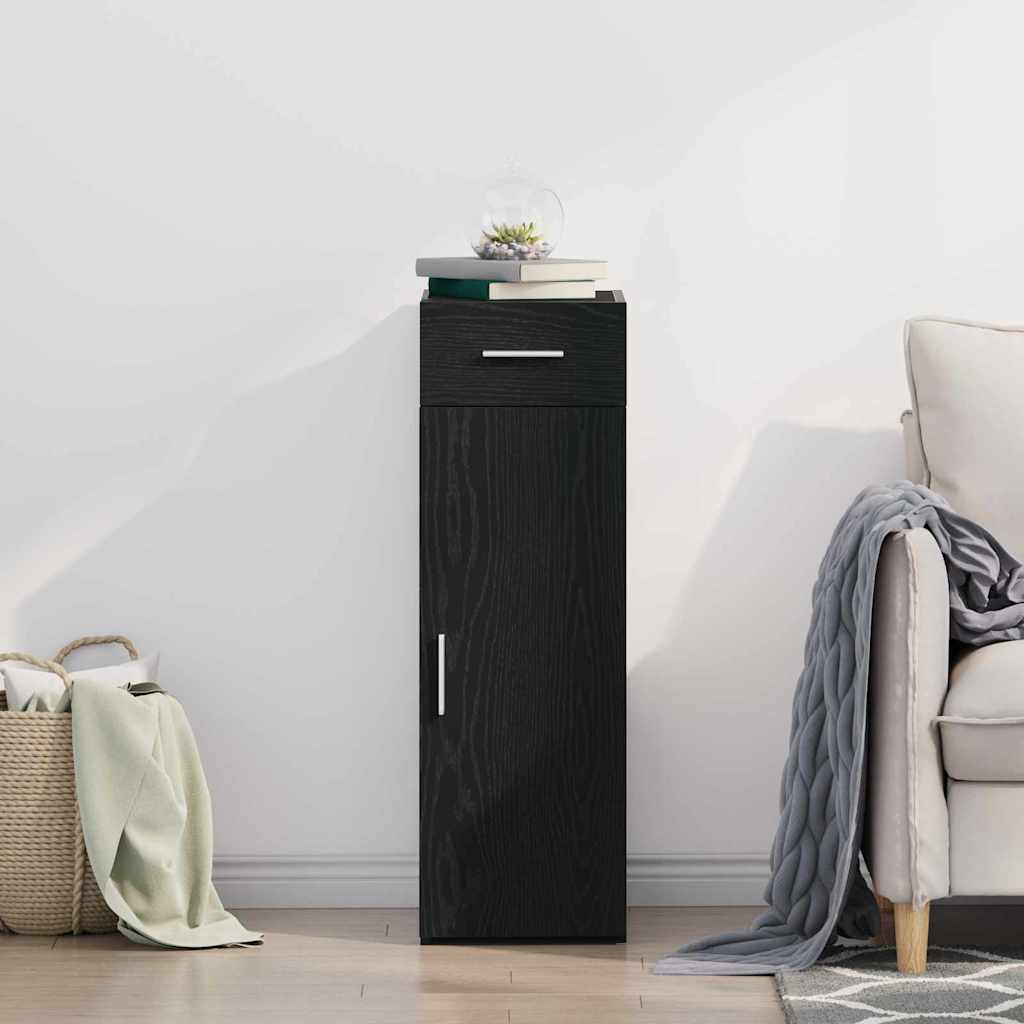 Sideboard Schwarze Eiche 30x42,5x93 cm Engineering Holz