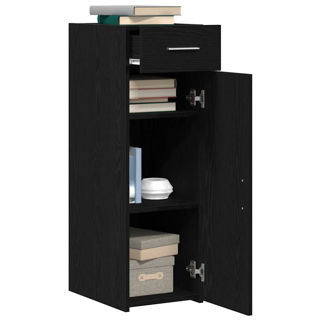 Sideboard Schwarze Eiche 30x42,5x93 cm Engineering Holz
