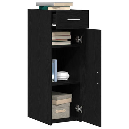 Sideboard Schwarze Eiche 30x42,5x93 cm Engineering Holz
