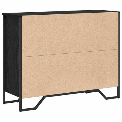 Sideboard Schwarze Eiche 97 x 32,5 x 74,5 cm Holzwerkstoff