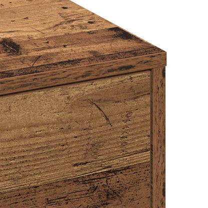 Couchtisch Altholz 90 x 90 x 28 cm Holzwerkstoff