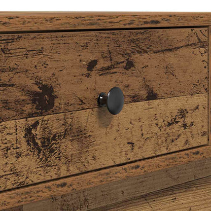 Couchtisch Altholz 90 x 90 x 28 cm Holzwerkstoff