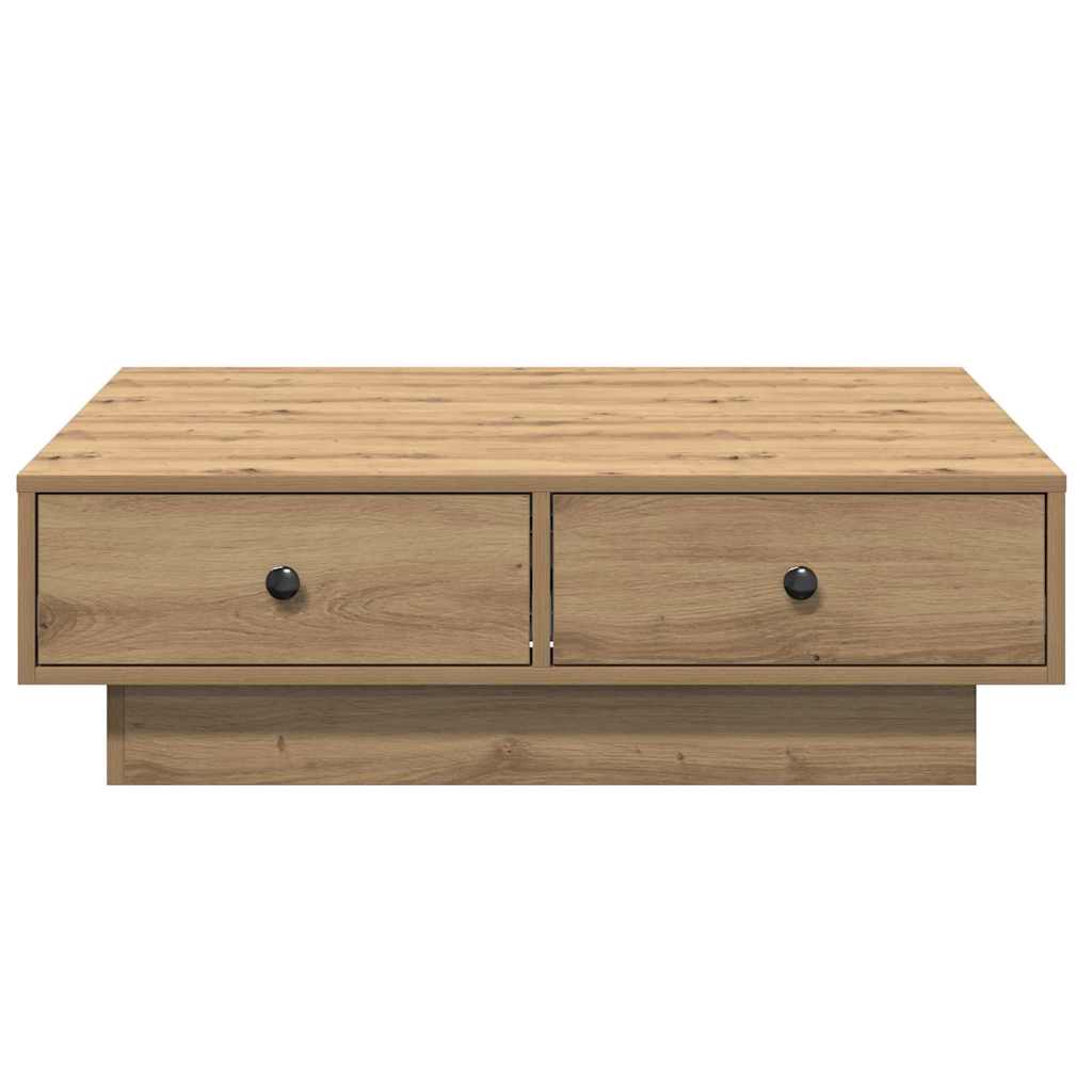 Couchtisch Artisan-Eiche 90 x 90 x 28 cm Holzwerkstoff