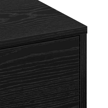 Couchtisch Schwarze Eiche 90 x 90 x 28 cm Holzwerkstoff