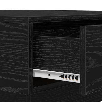 Couchtisch Schwarze Eiche 90 x 90 x 28 cm Holzwerkstoff
