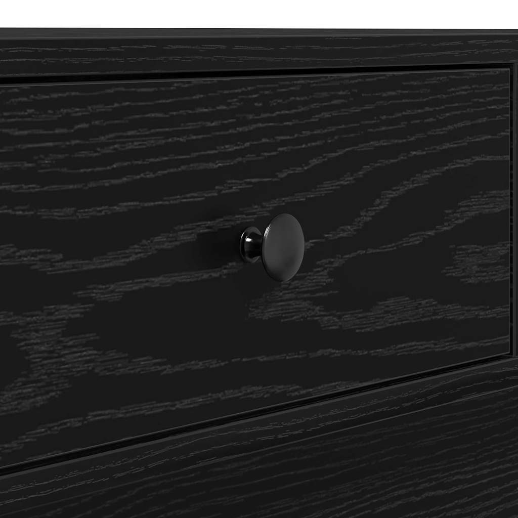 Couchtisch Schwarze Eiche 90 x 90 x 28 cm Holzwerkstoff