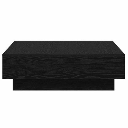 Couchtisch Schwarze Eiche 90 x 90 x 28 cm Holzwerkstoff