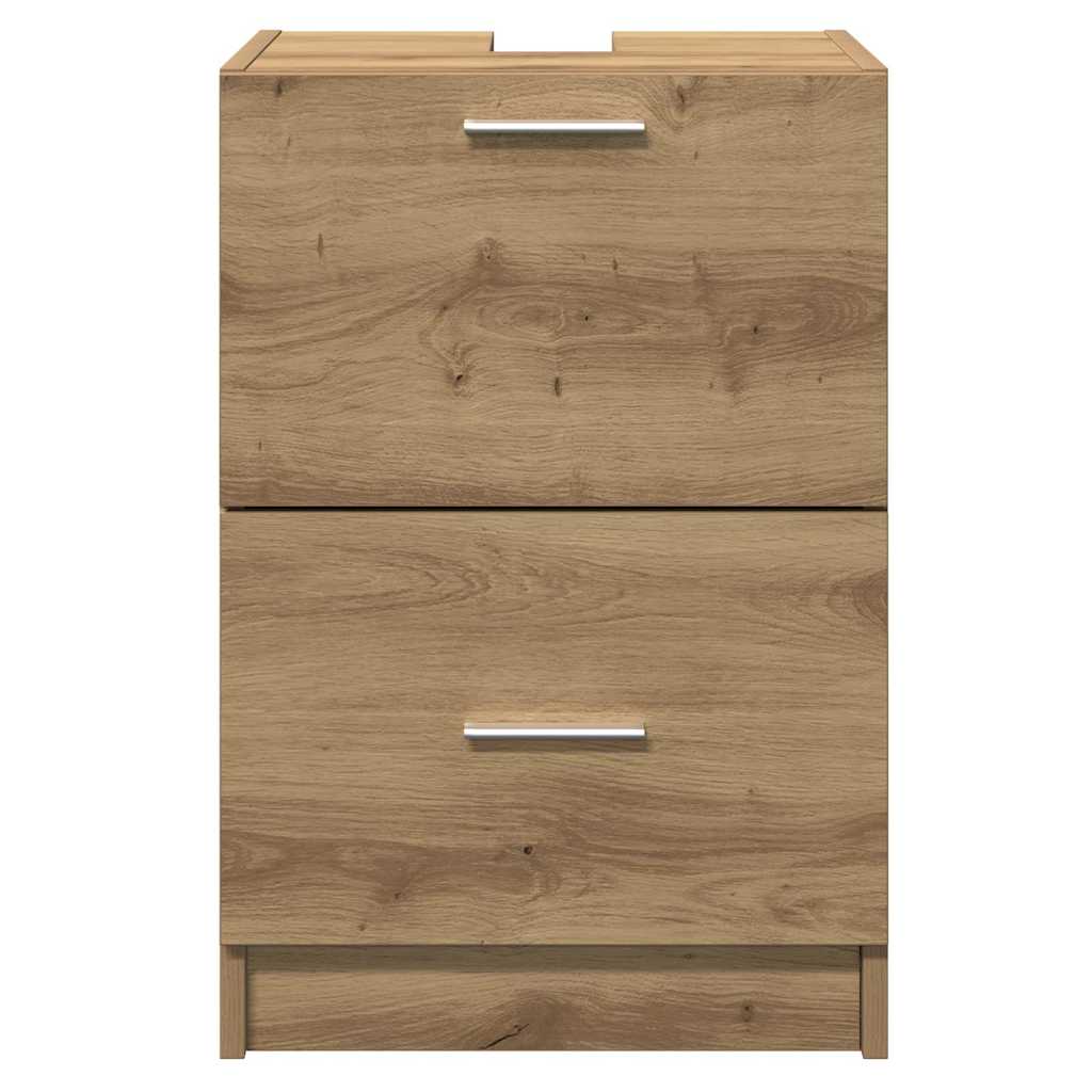 Badezimmerschrank Artisan-Eiche 40 x 37 x 59 cm Holzwerkstoff