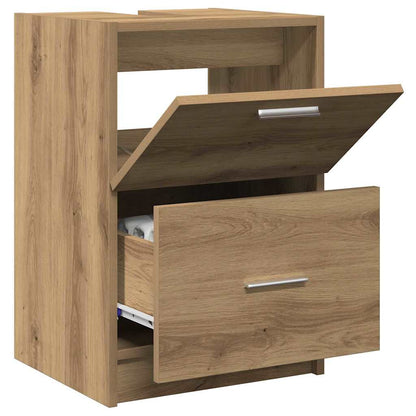 Badezimmerschrank Artisan-Eiche 40 x 37 x 59 cm Holzwerkstoff