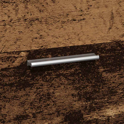 Badezimmerschrank mit Tür Altholz 59 x 37 x 59 cm Holzwerkstoff