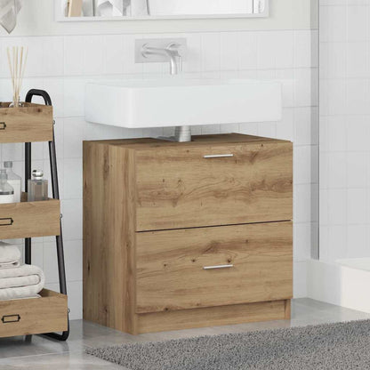 Badezimmerschrank Artisan-Eiche 59 x 37 x 59 cm Holzwerkstoff