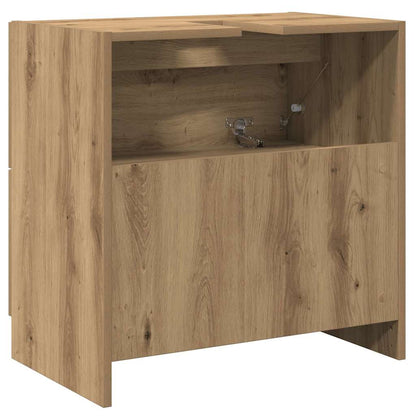 Badezimmerschrank Artisan-Eiche 59 x 37 x 59 cm Holzwerkstoff