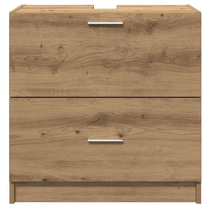 Badezimmerschrank Artisan-Eiche 59 x 37 x 59 cm Holzwerkstoff