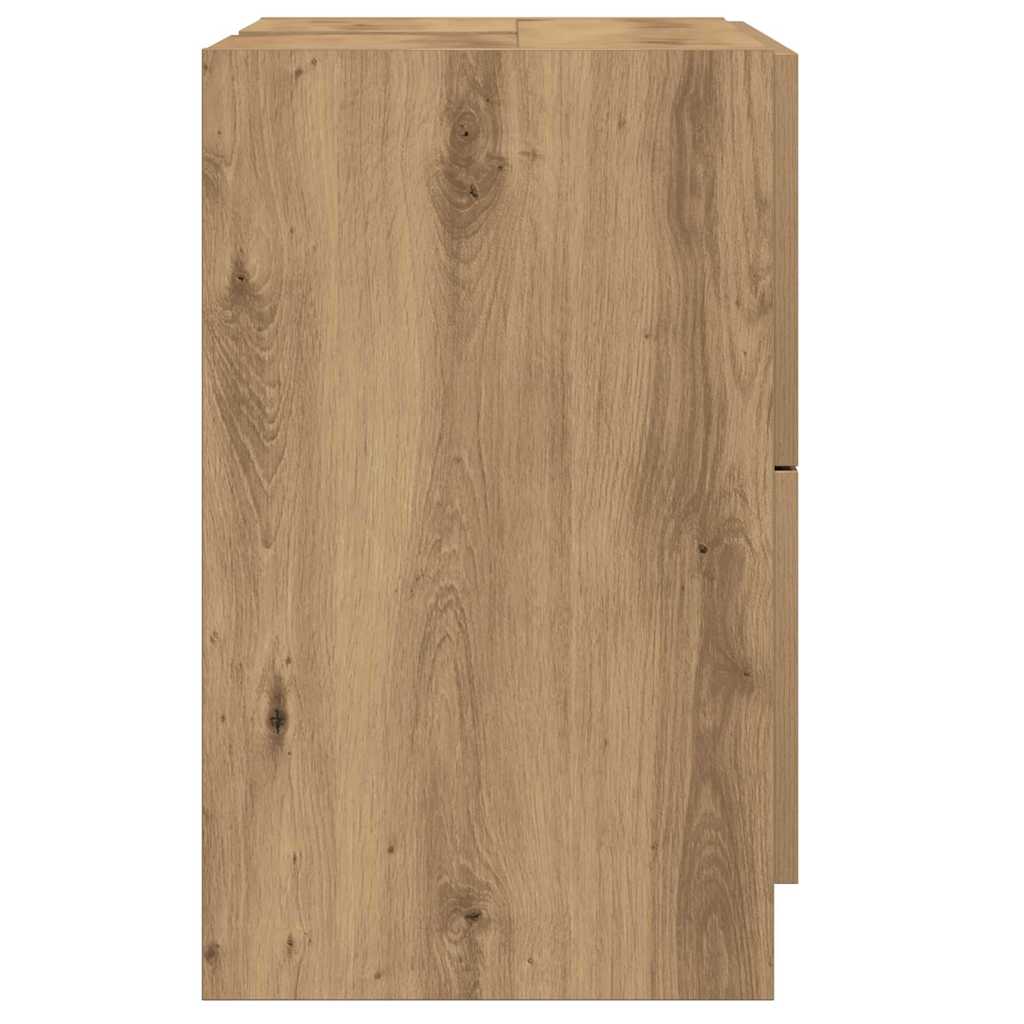 Badezimmerschrank Artisan-Eiche 59 x 37 x 59 cm Holzwerkstoff
